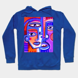 Art faces Hoodie